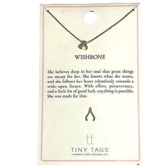 Tiny Tags, Melissa Clayton Jewelry - Tiny Tags, 14K Gold Ion Plated Necklaces, by Melissa Clayton